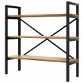 Minimalistyczny regał LOFT na książki i dekoracje
