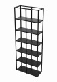 Regał serii TOKYO STELL na książki w stylu LOFT 177x80x34.