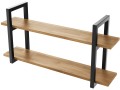 Nowoczesna półka wisząca serii Nebraska w stylu LOFT