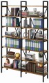 Minimalistyczne szerokie regały na książki i segregatory Nebraska OFFICE LOFT