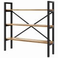 Regał Nebraska na książki w stylu Loft 100x100x20/26