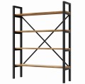 Minimalistyczny regał serii Nebraska na książki w stylu LOFT