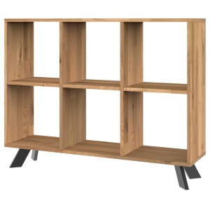 Regał dębowy LOFT TOLEDO BOX H2S3