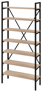 Regał MEDIUM-LAM na książki LOFT 220 x 60-100 x 30 cm D7