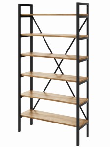 Regał MEDIUM na książki LOFT 190 x 60-160 x 30 cm D6
