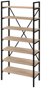 Regał MEDIUM-LAM na książki LOFT 245 x 60-100 x 40 cm D8