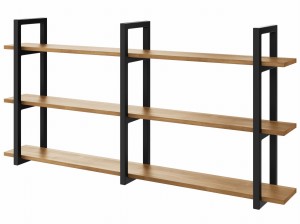 Półka wisząca na książki LOFT MEDIUM+R D3 60-160cm H:80
