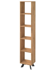 Regał dębowy LOFT TOLEDO BOX H5S1