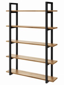Półka wisząca na książki LOFT MEDIUM D5 60-160cm H:140