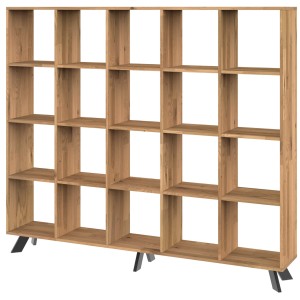 Regał dębowy LOFT TOLEDO BOX H4S5