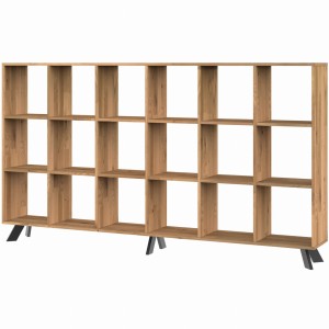 Regał dębowy LOFT TOLEDO BOX H3S6