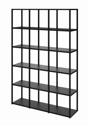 Nowoczesny regał LOFT TOKYO STEEL na książki