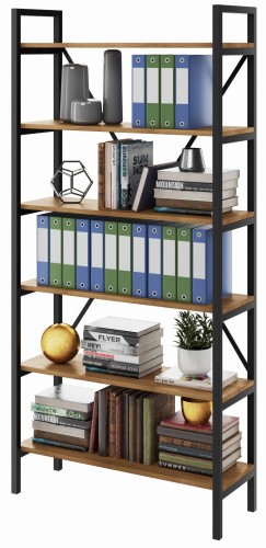 Minimalistyczny regał Biurowy Nebraska Office LOFT