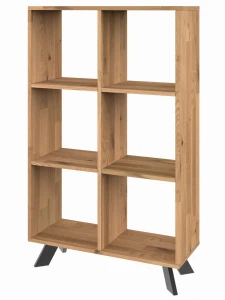 Regał dębowy LOFT TOLEDO BOX H3S2