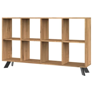 Regał dębowy LOFT TOLEDO BOX H2S4