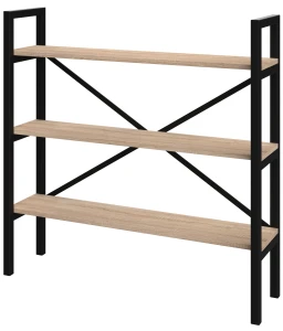 Regał MEDIUM-LAM na książki LOFT 100 x 60-100 x 20 cm D3