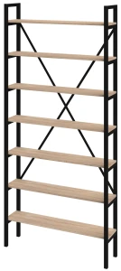 Regał MEDIUM-LAM na książki LOFT 220 x 60-100 x 20 cm D7
