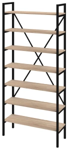 Regał MEDIUM-LAM na książki LOFT 220 x 60-100 x 30 cm D7