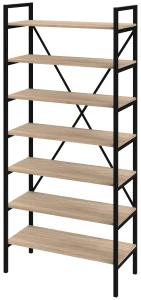 Regał MEDIUM-LAM na książki LOFT 245 x 60-100 x 40 cm D8
