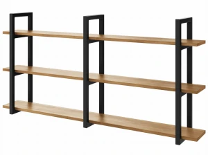 Półka wisząca na książki LOFT MEDIUM+R D3 60-160cm H:80