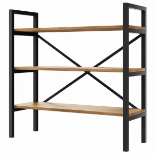 Regał MEDIUM na książki LOFT 100 x 60-160 x 40 cm D3