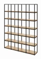 Nowoczesny regał w stylu LOFT serii TOKYO WOOD