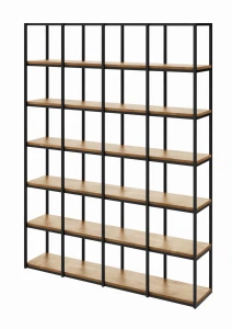 Regał WOOD BOX | 212x160 Nowoczesny Industrial LOFT