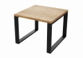 Minimalistyczny mały kwadratowy stolik LOFT