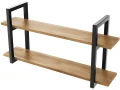 Nowoczesna półka wisząca serii Nebraska w stylu LOFT