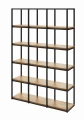 Pojemny regał loft na książki serii TOKYO WOOD