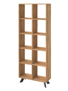 Regał dębowy LOFT TOLEDO BOX H5S2