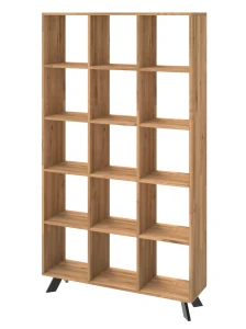 Regał dębowy LOFT TOLEDO BOX H5S3