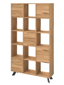 Regał dębowy LOFT TOLEDO BOX H5S3-D