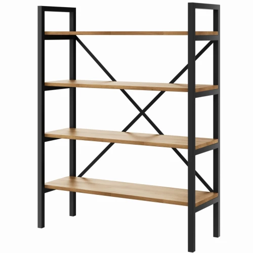 Regał serii Nebraska na książki w stylu LOFT