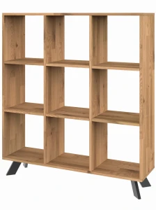 Regał dębowy LOFT TOLEDO BOX H3S3